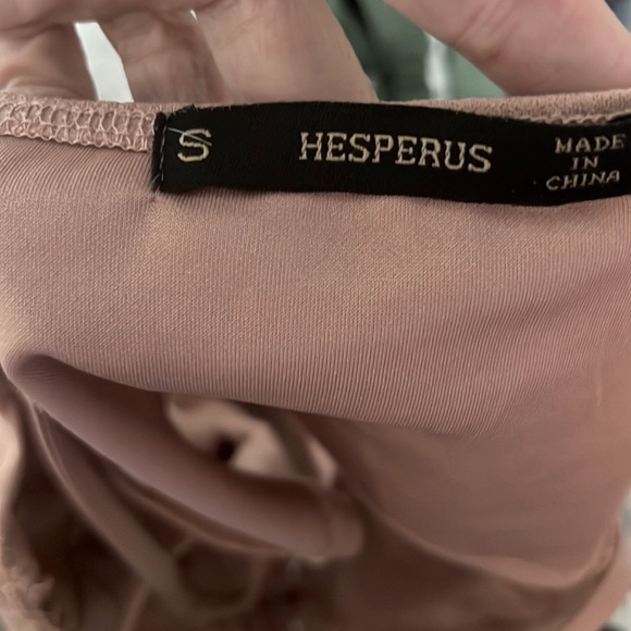 ⭐️Hesperus,Cami-Bralette,Hook & Eye Embellished,Pull-On,Soft Mauve, Size S - Picture 9 of 12